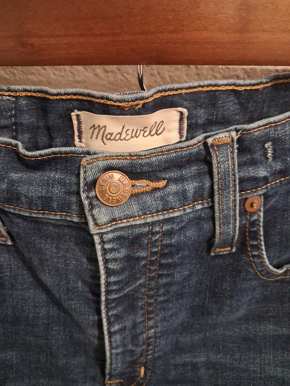Madewell Women's Dark Indigo High-Rise Jeans